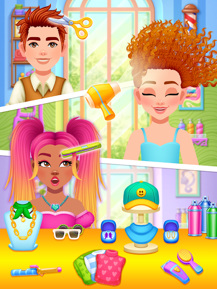 Hair Salon Games For Kids screenshot 8