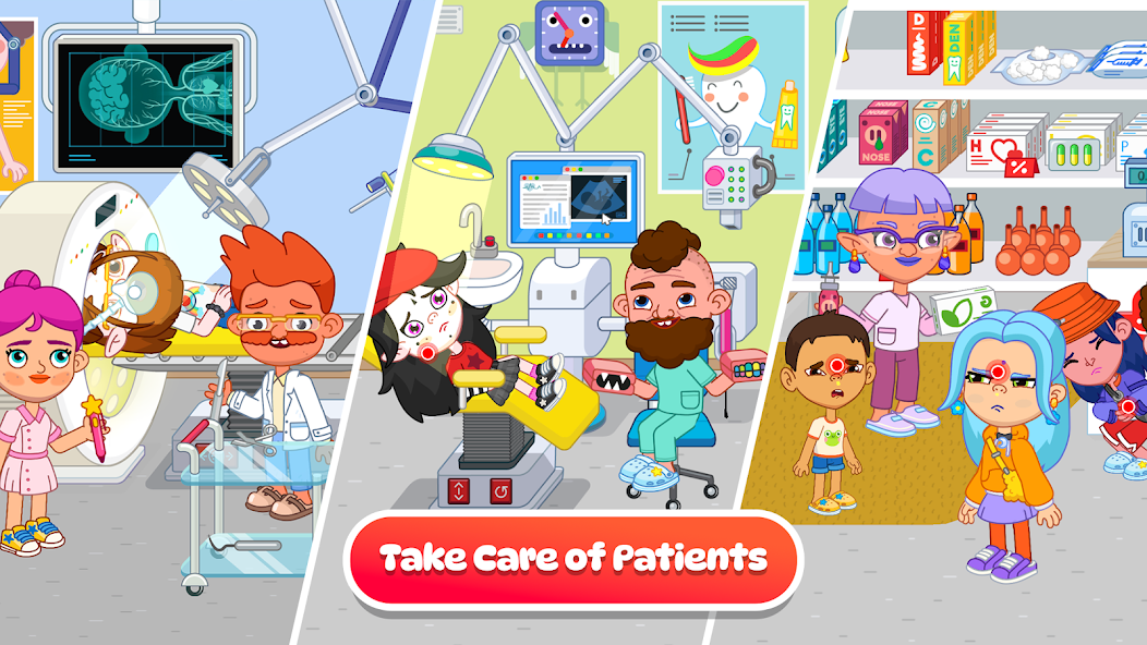 Pepi Hospital: Learn & Care screenshot 1