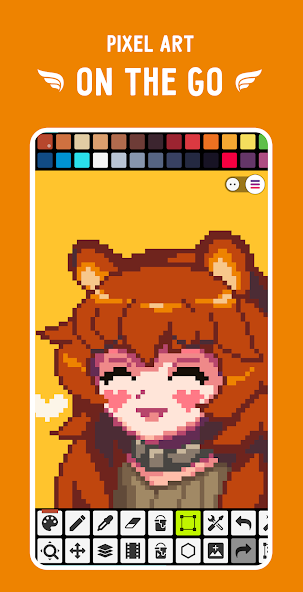 Pixel Studio: pixel art editor screenshot 1