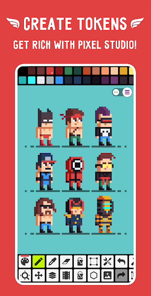 Pixel Studio: pixel art editor screenshot 3