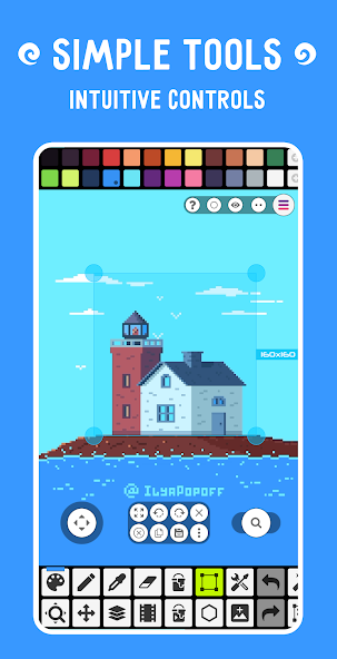 Pixel Studio: pixel art editor screenshot 7