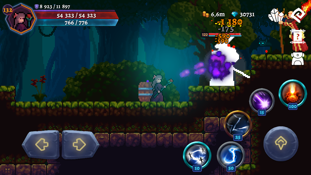 Darkrise - Pixel Action RPG screenshot 6