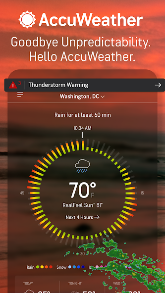 AccuWeather: Weather Radar screenshot 1