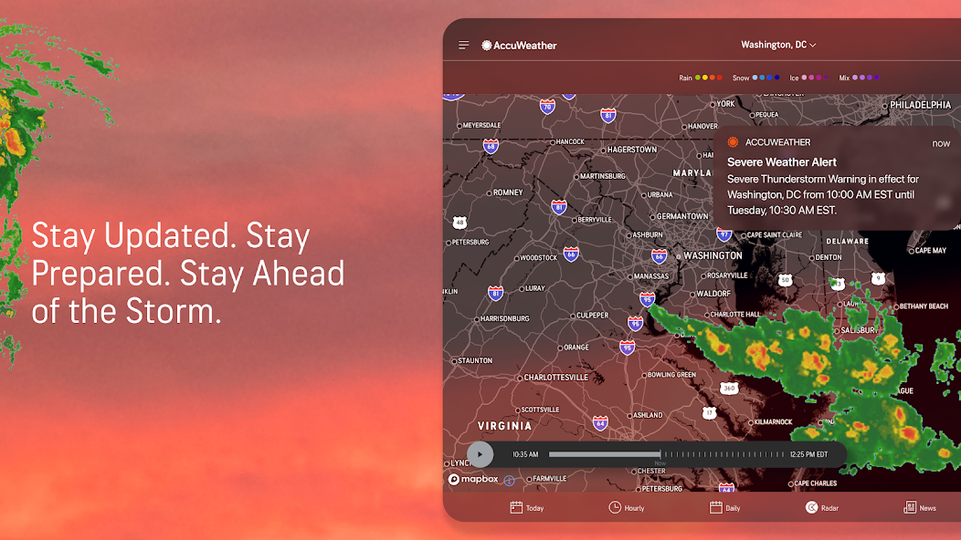 AccuWeather: Weather Radar screenshot 2