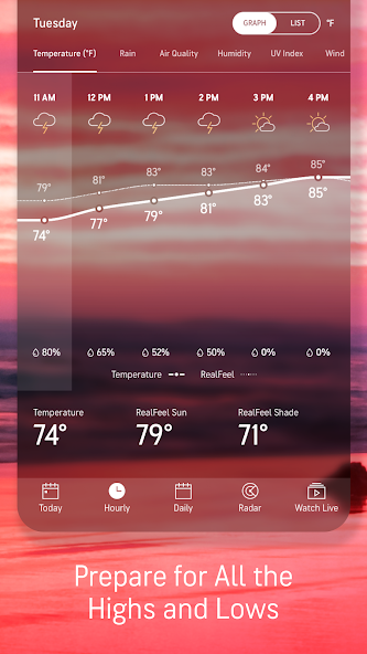 AccuWeather: Weather Radar screenshot 20
