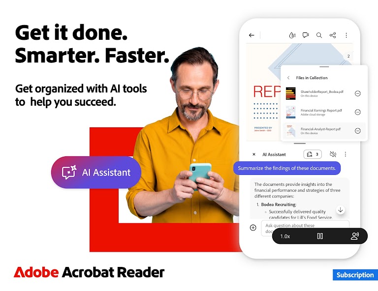 Adobe Acrobat Reader: Edit PDF screenshot 1