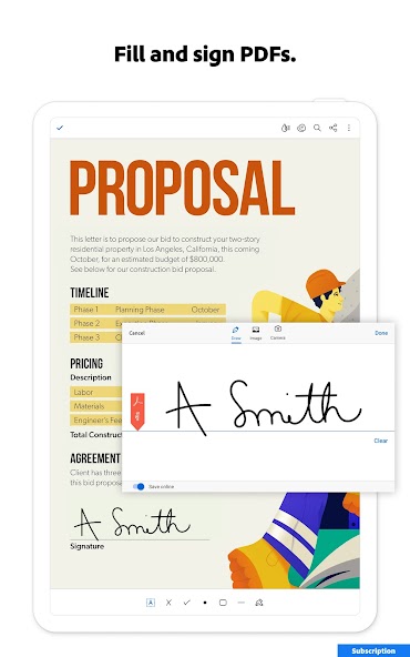 Adobe Acrobat Reader: Edit PDF screenshot 2
