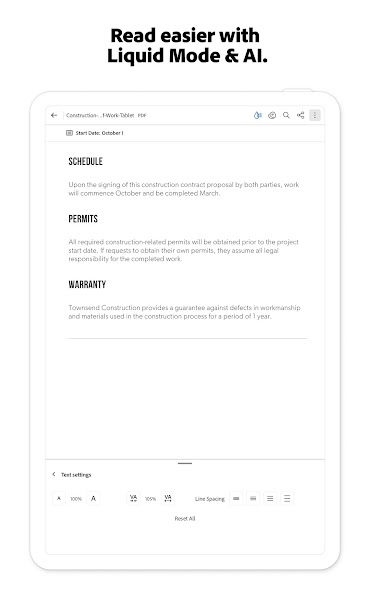 Adobe Acrobat Reader: Edit PDF screenshot 4
