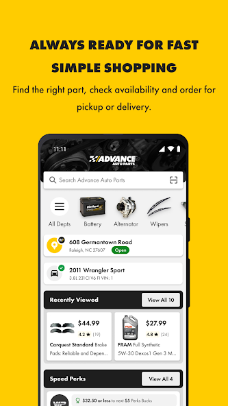 Advance Auto Parts screenshot 1