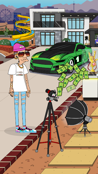 Lamar - Idle Vlogger screenshot 12