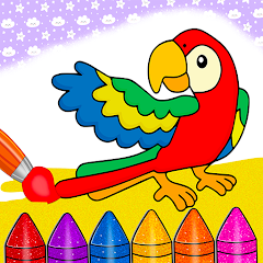 Toddler Coloring Book & Paint