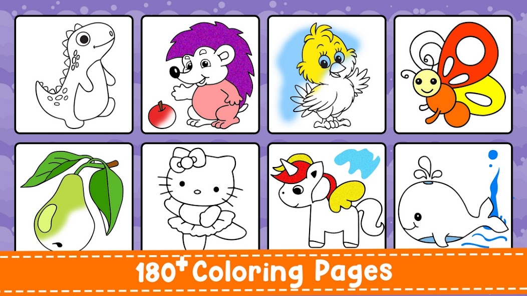 Toddler Coloring Book & Paint screenshot 2