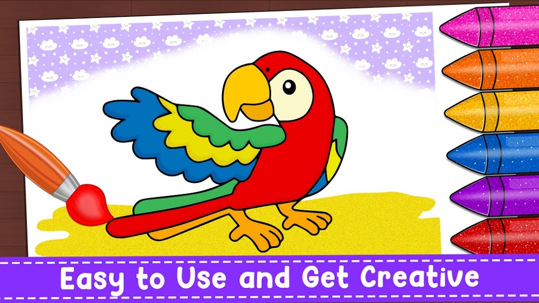 Toddler Coloring Book & Paint screenshot 4