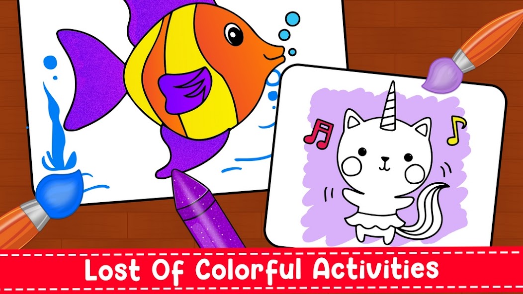 Toddler Coloring Book & Paint screenshot 9