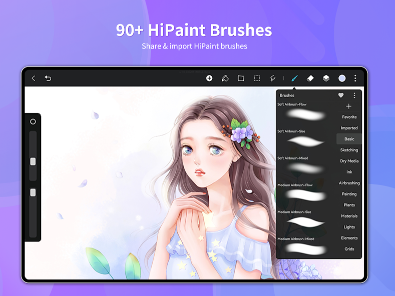 HiPaint -Sketch Draw Paint it! screenshot 3