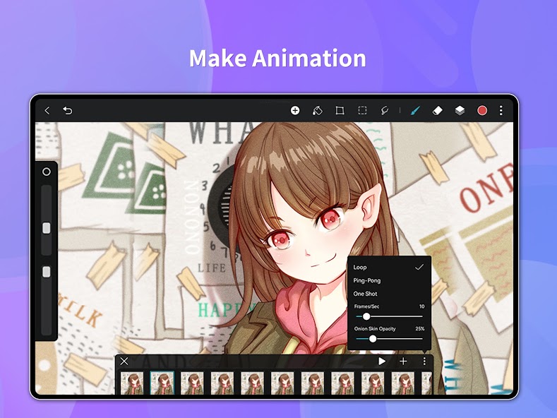 HiPaint -Sketch Draw Paint it! screenshot 5
