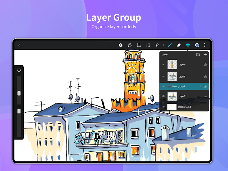 HiPaint -Sketch Draw Paint it! screenshot 6