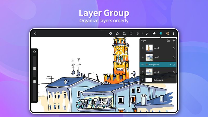 HiPaint -Sketch Draw Paint it! screenshot 13