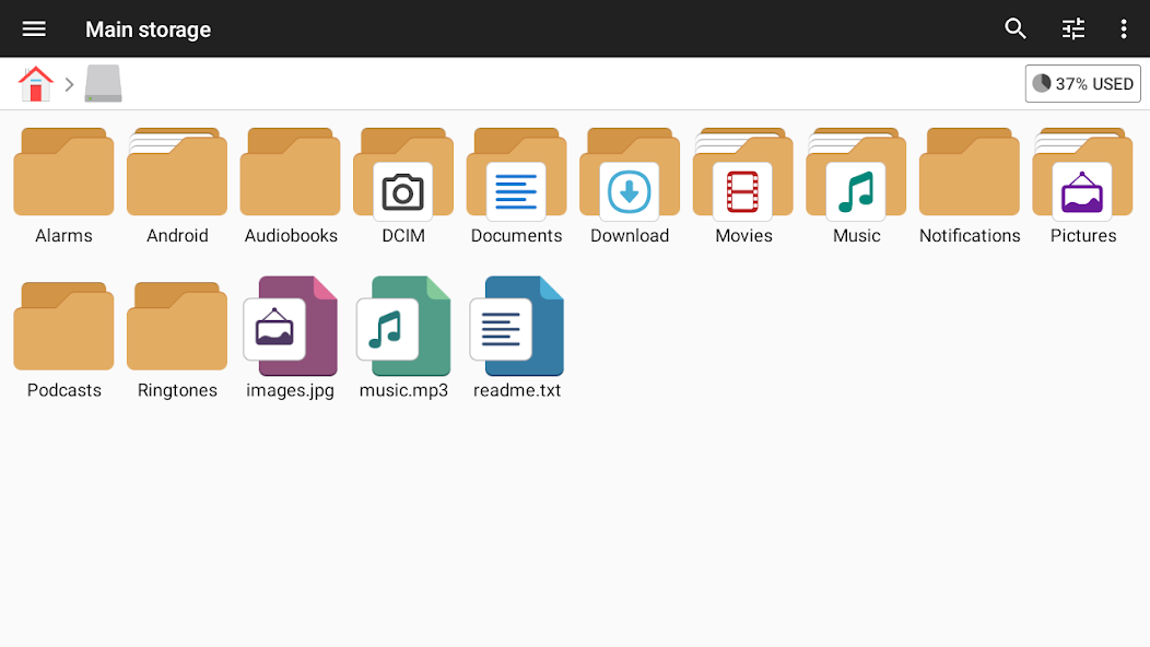 File Manager screenshot 2