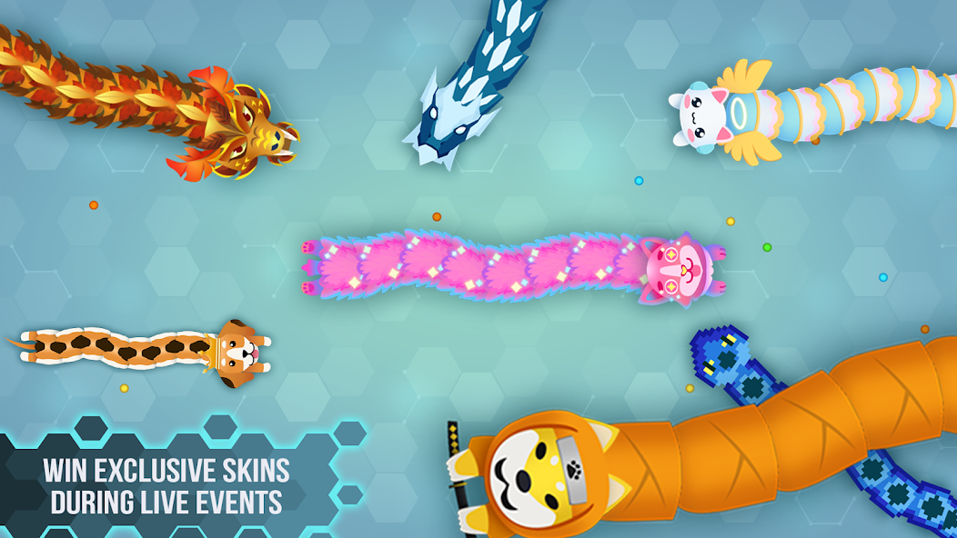 Snake.io - Fun Snake .io Games screenshot 2