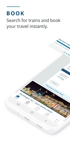 Amtrak screenshot 1
