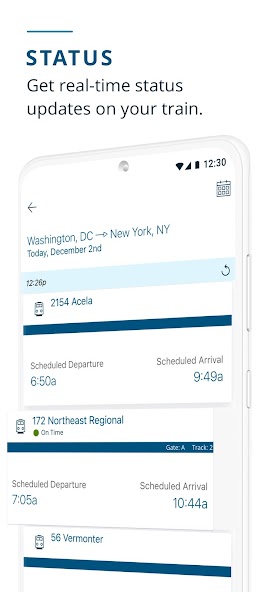 Amtrak screenshot 3