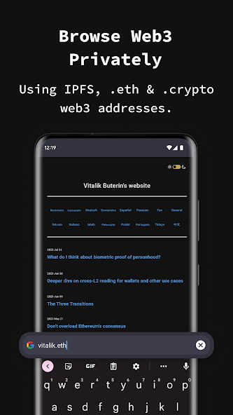 Incognito Browser - Go Private screenshot 23