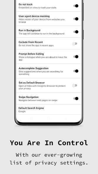 Incognito Browser - Go Private screenshot 31