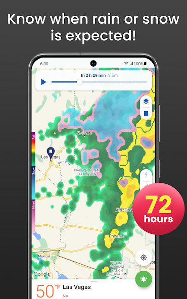 Clime: NOAA Weather Radar Live screenshot 1