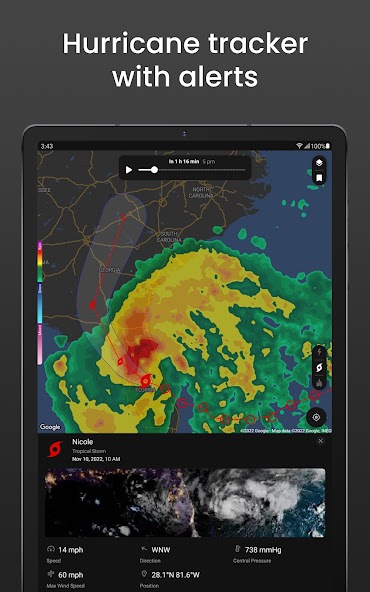Clime: NOAA Weather Radar Live screenshot 2