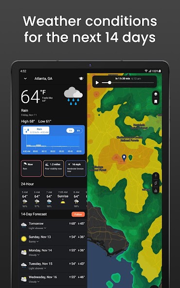 Clime: NOAA Weather Radar Live screenshot 4