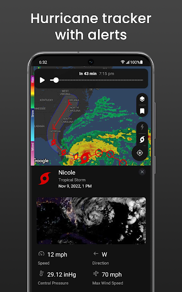 Clime: NOAA Weather Radar Live screenshot 12