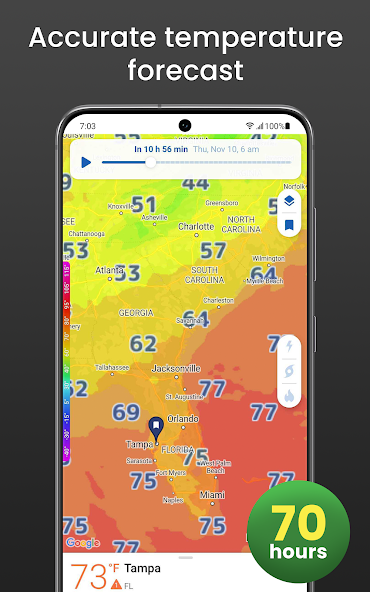 Clime: NOAA Weather Radar Live screenshot 20