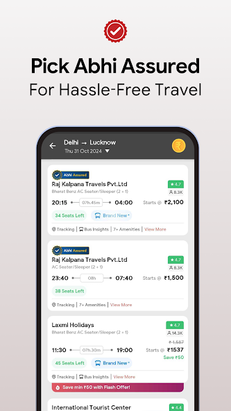 AbhiBus Bus Ticket Booking App screenshot 3