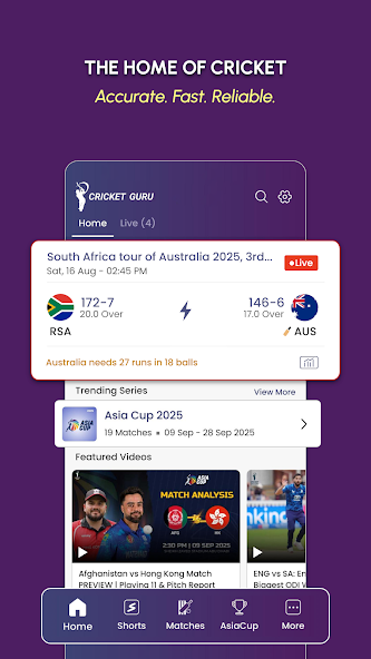 Cricket Guru - Live Scores screenshot 2