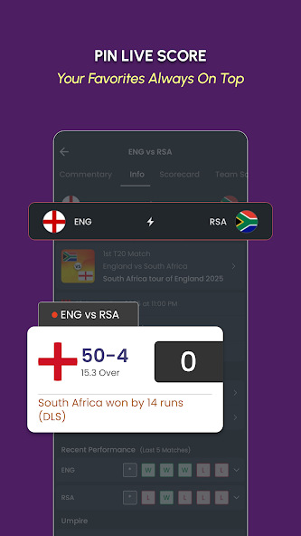 Cricket Guru - Live Scores screenshot 8