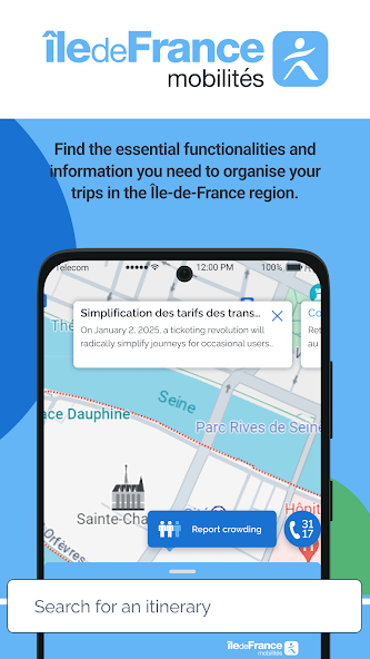 Île-de-France Mobilités screenshot 1