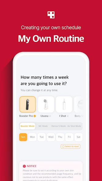AGE-R medicube Digital clinic screenshot 2