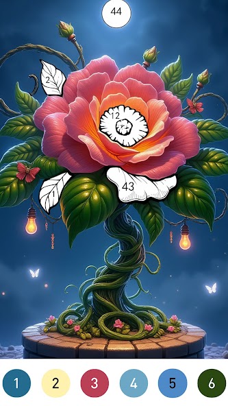Fantasy Color By Number Game screenshot 18