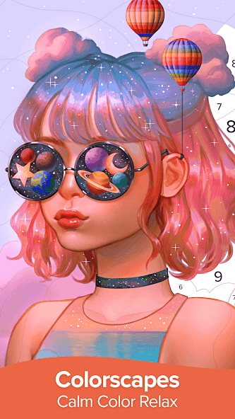Colorscapes® - Color by Number screenshot 2