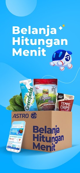ASTRO - Groceries in Minutes screenshot 1