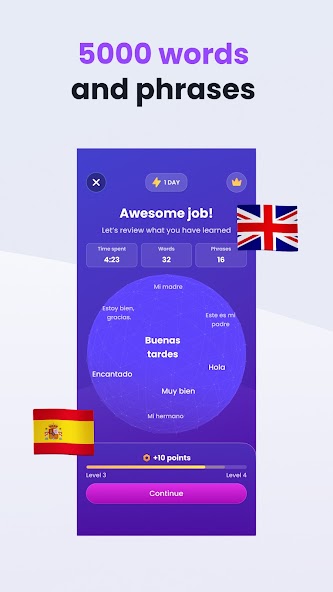 Mondly: Learn 41 Languages screenshot 16