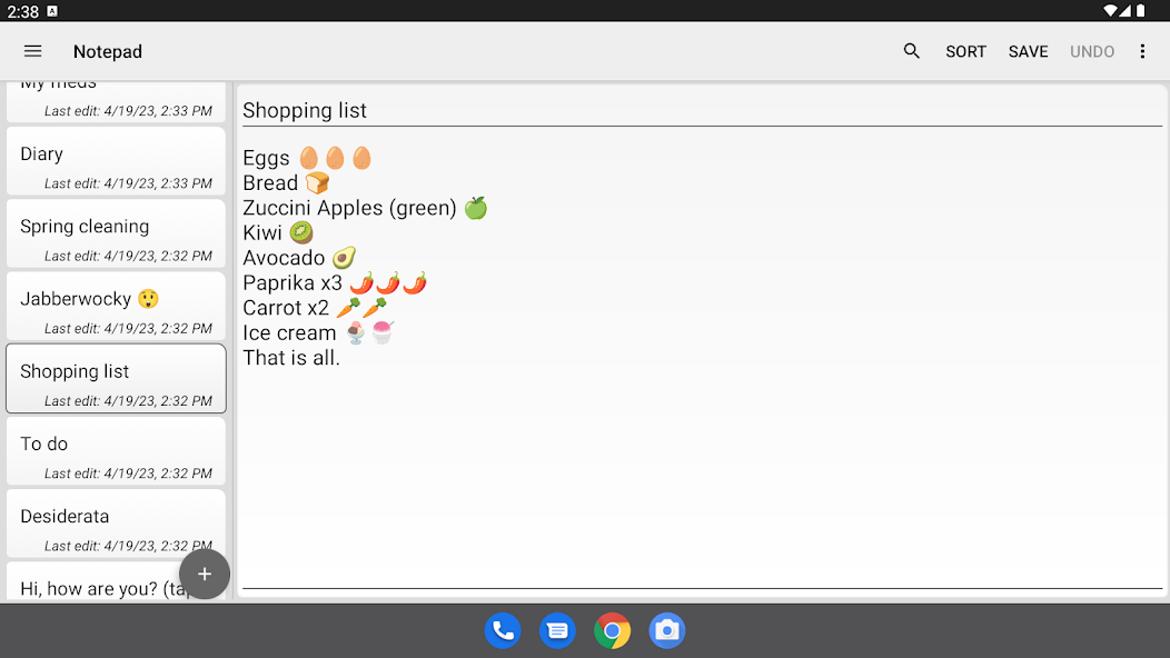 Notepad - simple notes screenshot 10