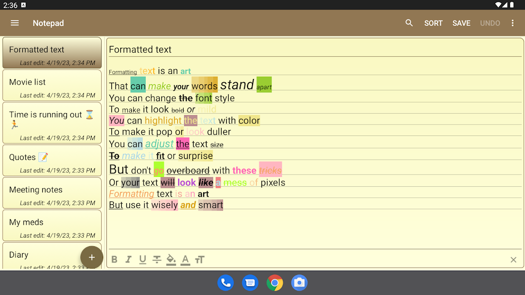Notepad - simple notes screenshot 11