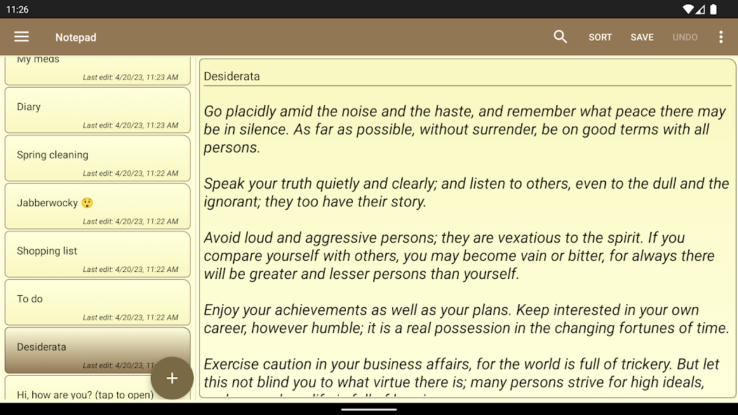 Notepad - simple notes screenshot 20