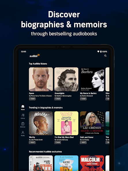 Audible: Audio Entertainment screenshot 7