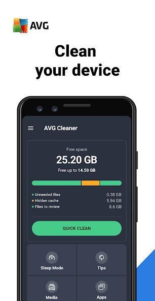 AVG Cleaner – Storage Cleaner screenshot 1