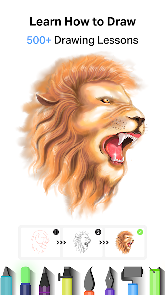 Drawing Desk: Learn to Draw screenshot 1