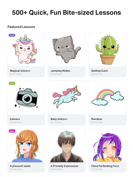 Drawing Desk: Learn to Draw screenshot 3