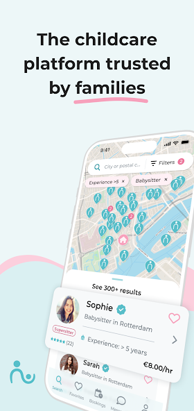 Babysits - Find Babysitters screenshot 1